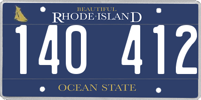 RI license plate 140412