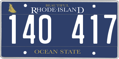 RI license plate 140417