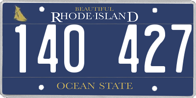 RI license plate 140427