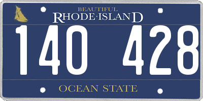 RI license plate 140428