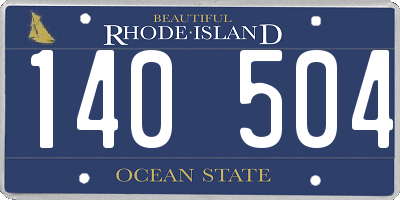 RI license plate 140504