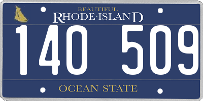 RI license plate 140509