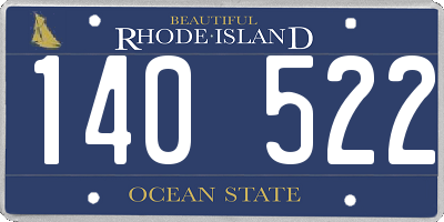 RI license plate 140522