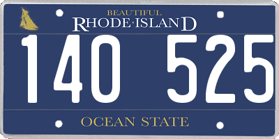 RI license plate 140525