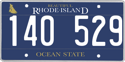 RI license plate 140529