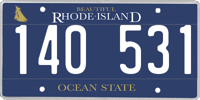 RI license plate 140531