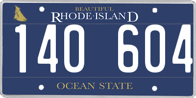 RI license plate 140604