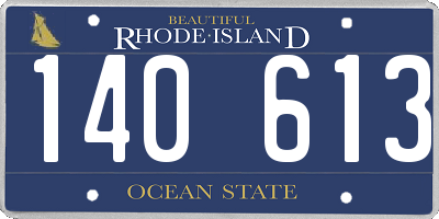RI license plate 140613