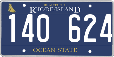RI license plate 140624