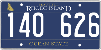 RI license plate 140626