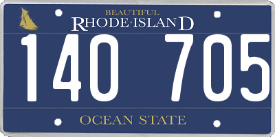 RI license plate 140705