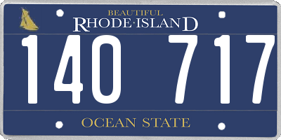 RI license plate 140717