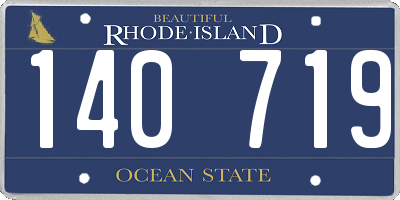 RI license plate 140719