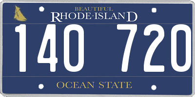 RI license plate 140720