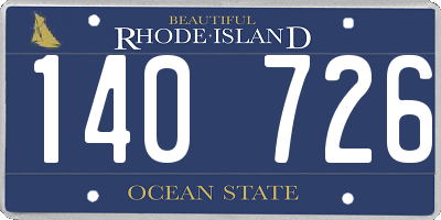 RI license plate 140726