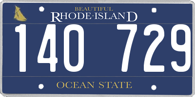 RI license plate 140729