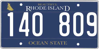 RI license plate 140809