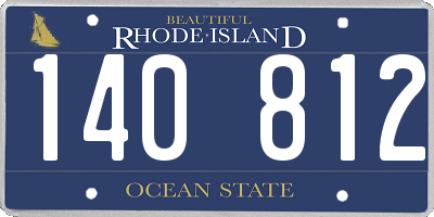 RI license plate 140812