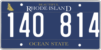RI license plate 140814