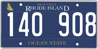 RI license plate 140908