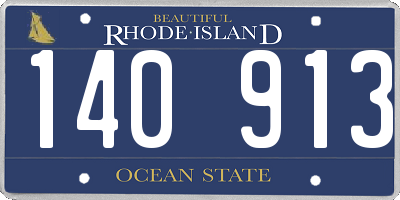RI license plate 140913