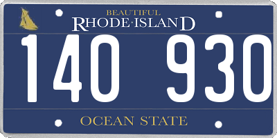 RI license plate 140930