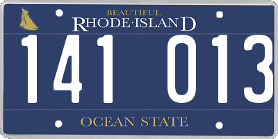 RI license plate 141013