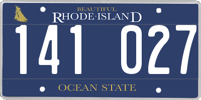 RI license plate 141027