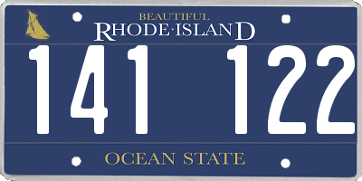 RI license plate 141122