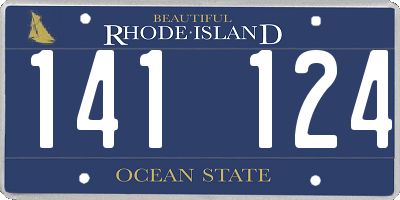 RI license plate 141124