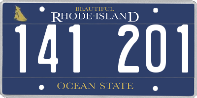 RI license plate 141201