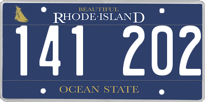 RI license plate 141202