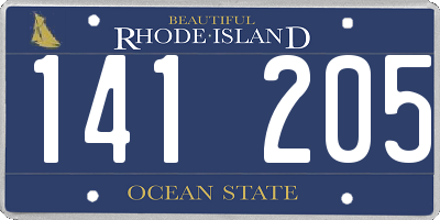 RI license plate 141205