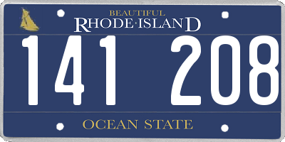 RI license plate 141208