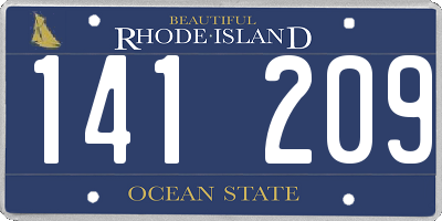 RI license plate 141209