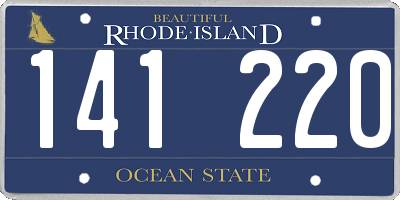 RI license plate 141220