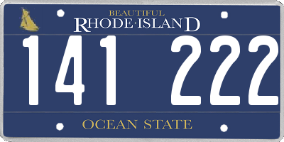 RI license plate 141222