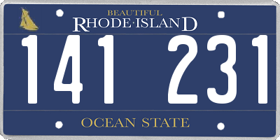 RI license plate 141231