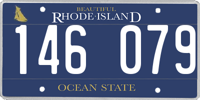 RI license plate 146079