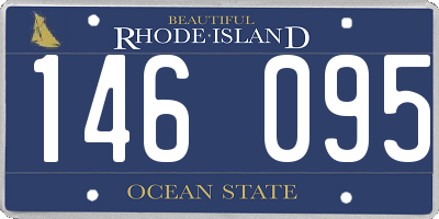RI license plate 146095