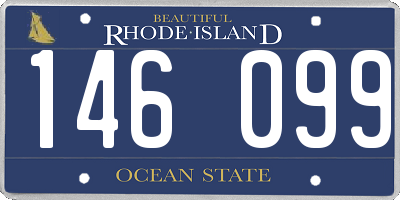 RI license plate 146099