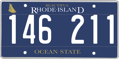 RI license plate 146211