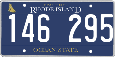 RI license plate 146295