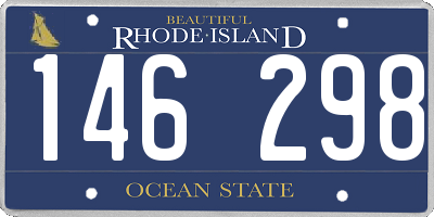 RI license plate 146298