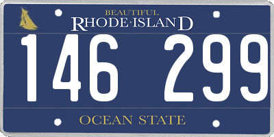 RI license plate 146299