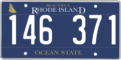 RI license plate 146371