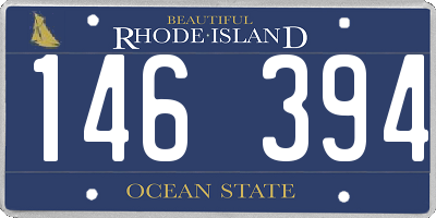 RI license plate 146394