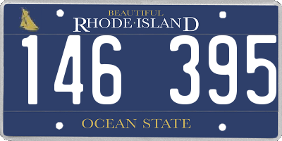 RI license plate 146395