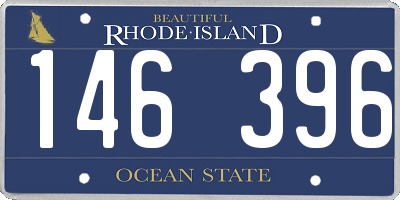 RI license plate 146396