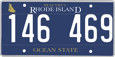 RI license plate 146469